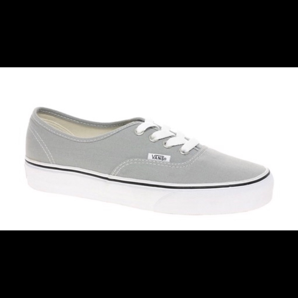 Light grey classic vans